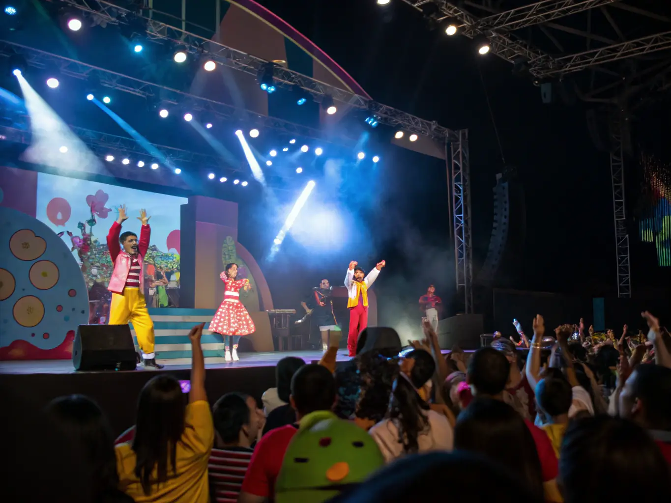 A photo of a successful cultural event organized with APMAC's support, featuring diverse participants and showcasing the positive impact on the local community.